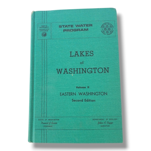 Lakes of Washington Volume II Eastern Washington Second Edition Book - Picture 1 of 3